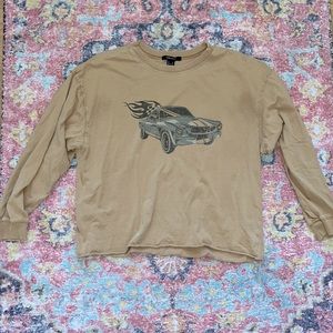 Forever21 Longsleeve Racecar Shirt